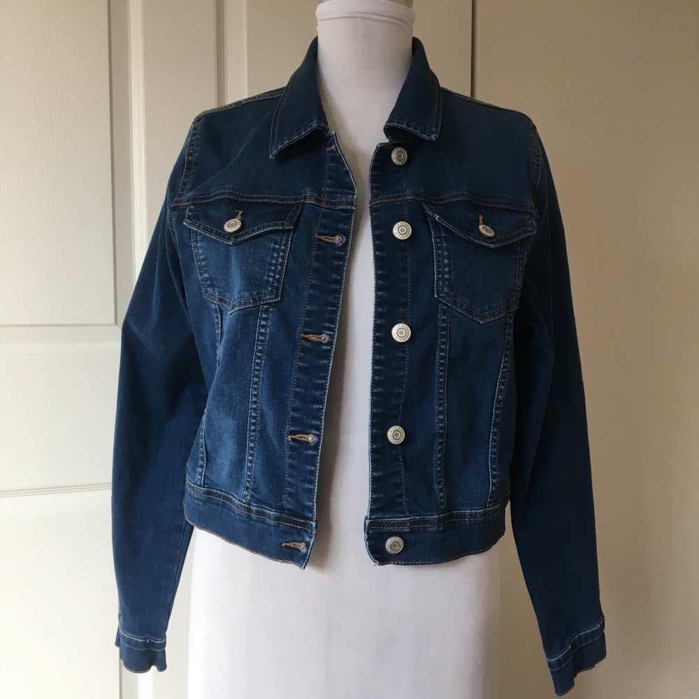 Wax Jean Denim Stretch Jacket